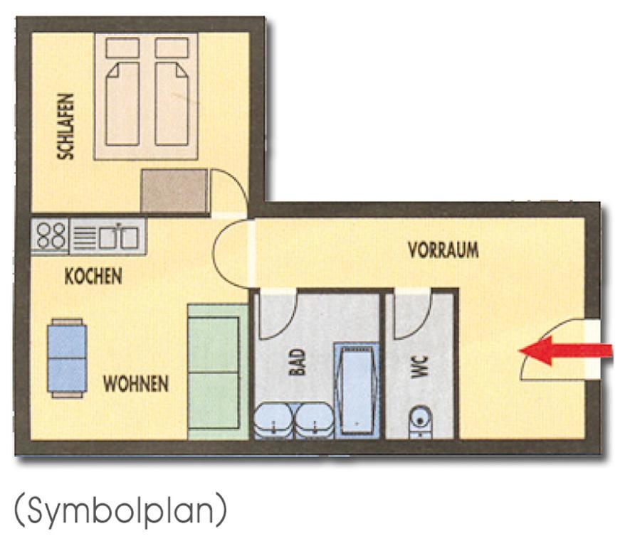 Top Tirol Appartement Huben  Szoba fotó