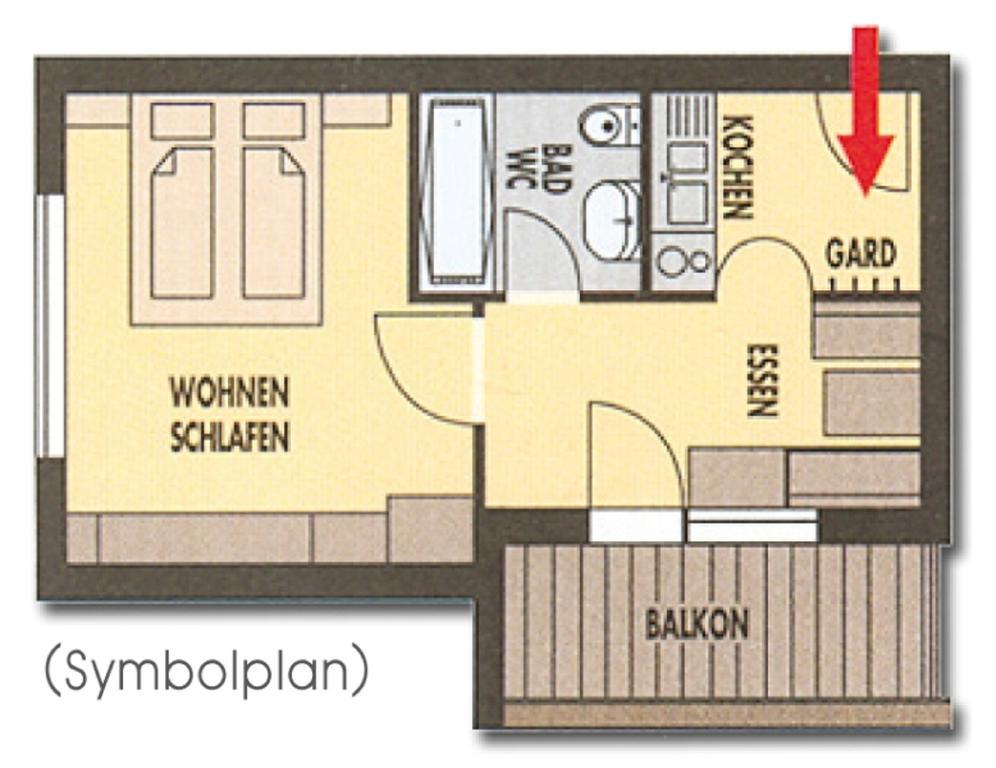 Top Tirol Appartement Huben  Szoba fotó